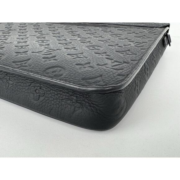 Louis Vuitton Monogram Taurillon S Lock Briefcase Black w/o Strap B-6 - Picture 10 of 16